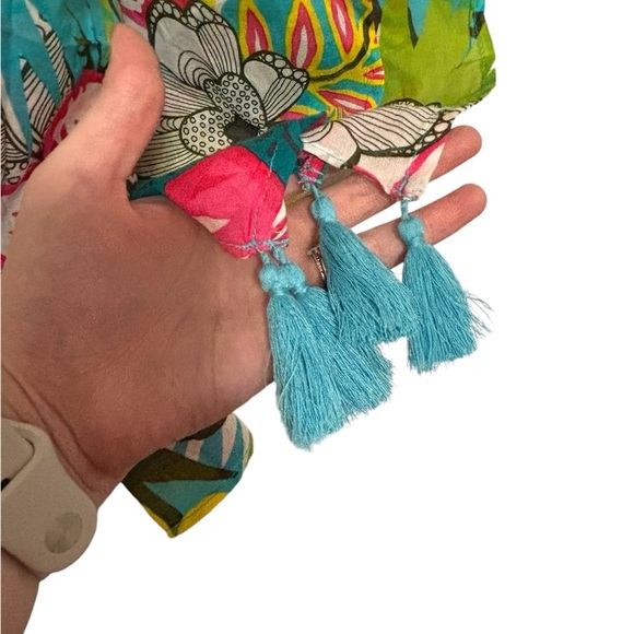 Old Navy Floral Scarf Sz OS - Picture 3 of 4